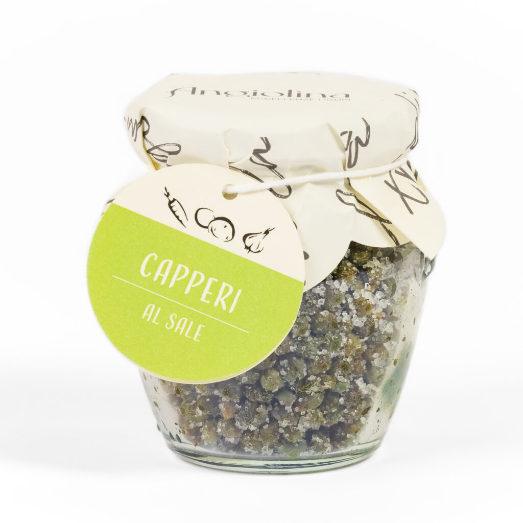 Salted capers Angiolina eccellenze liguri