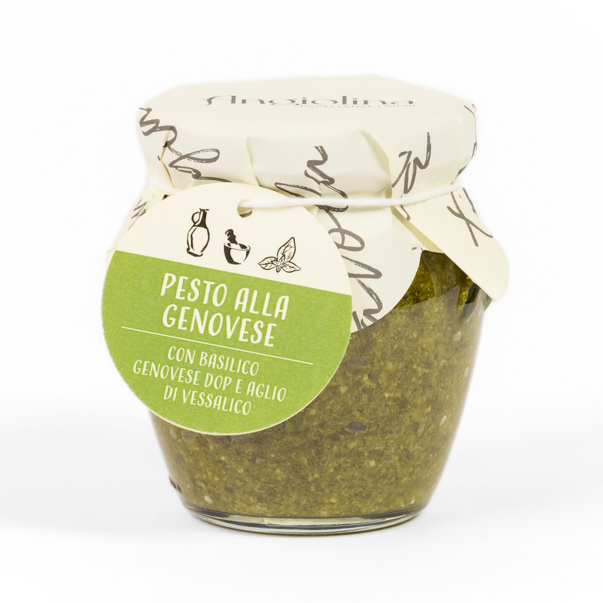 Pesto alla Genovese Pesto Ligure con Basilico DOP